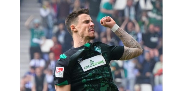 Werder Bremen stijgt naar 2e in Bundesliga